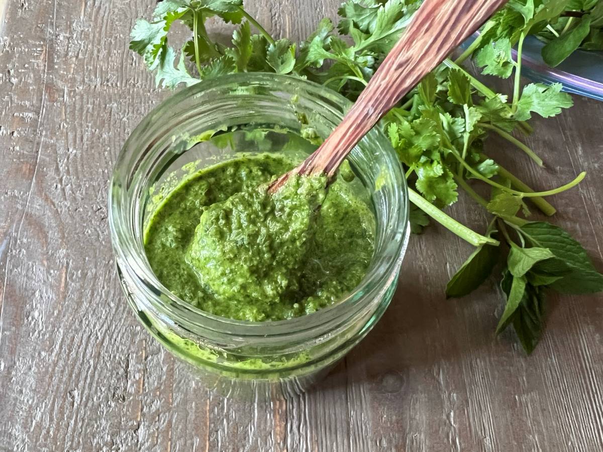Cilantro Mint Chutney-image