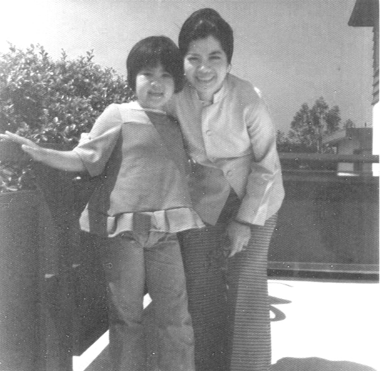 Andrea and Mom circa 1976