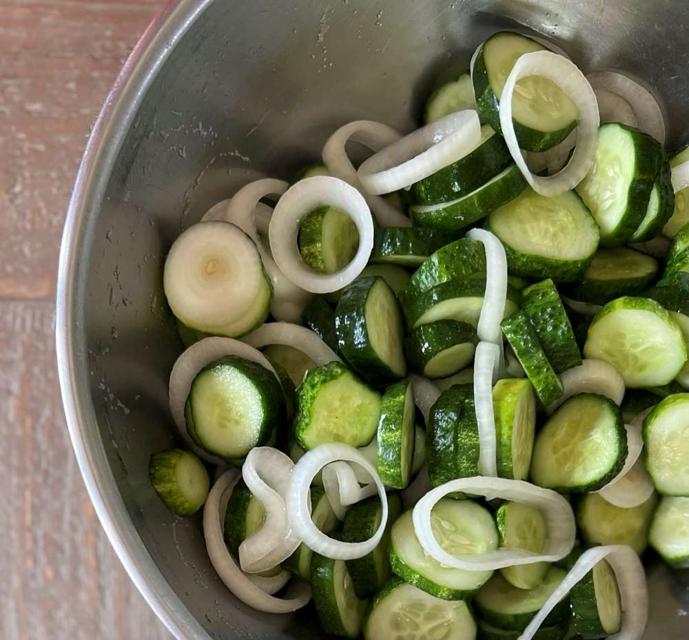 Bread and butter pickle recipe