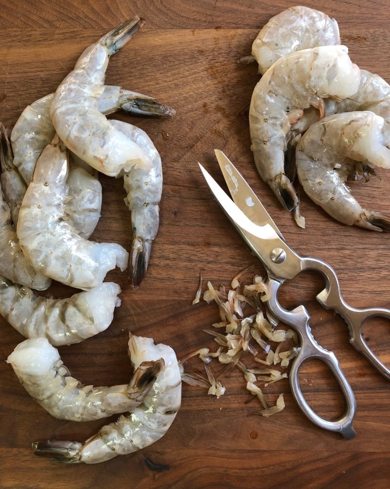 shrimp trimming