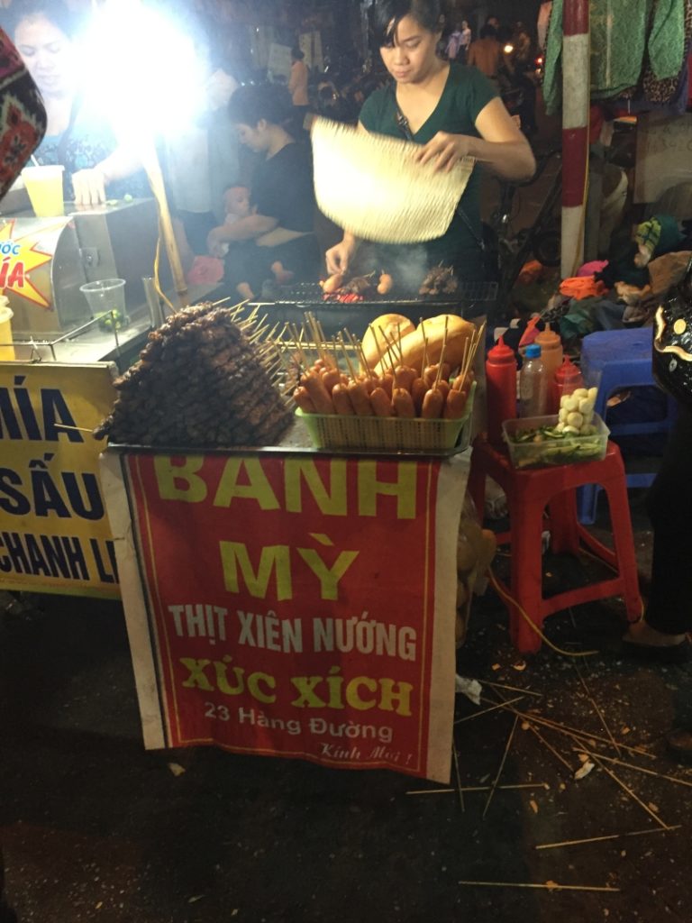 hot dog banh mi in Vietnam