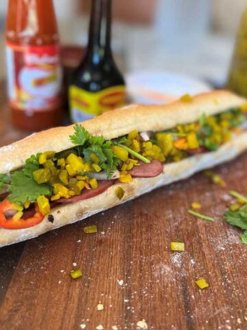 hot dog banh mi