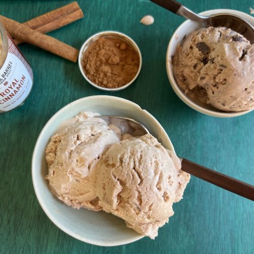NoChurn CinnamonGinger Ice Cream Viet World Kitchen