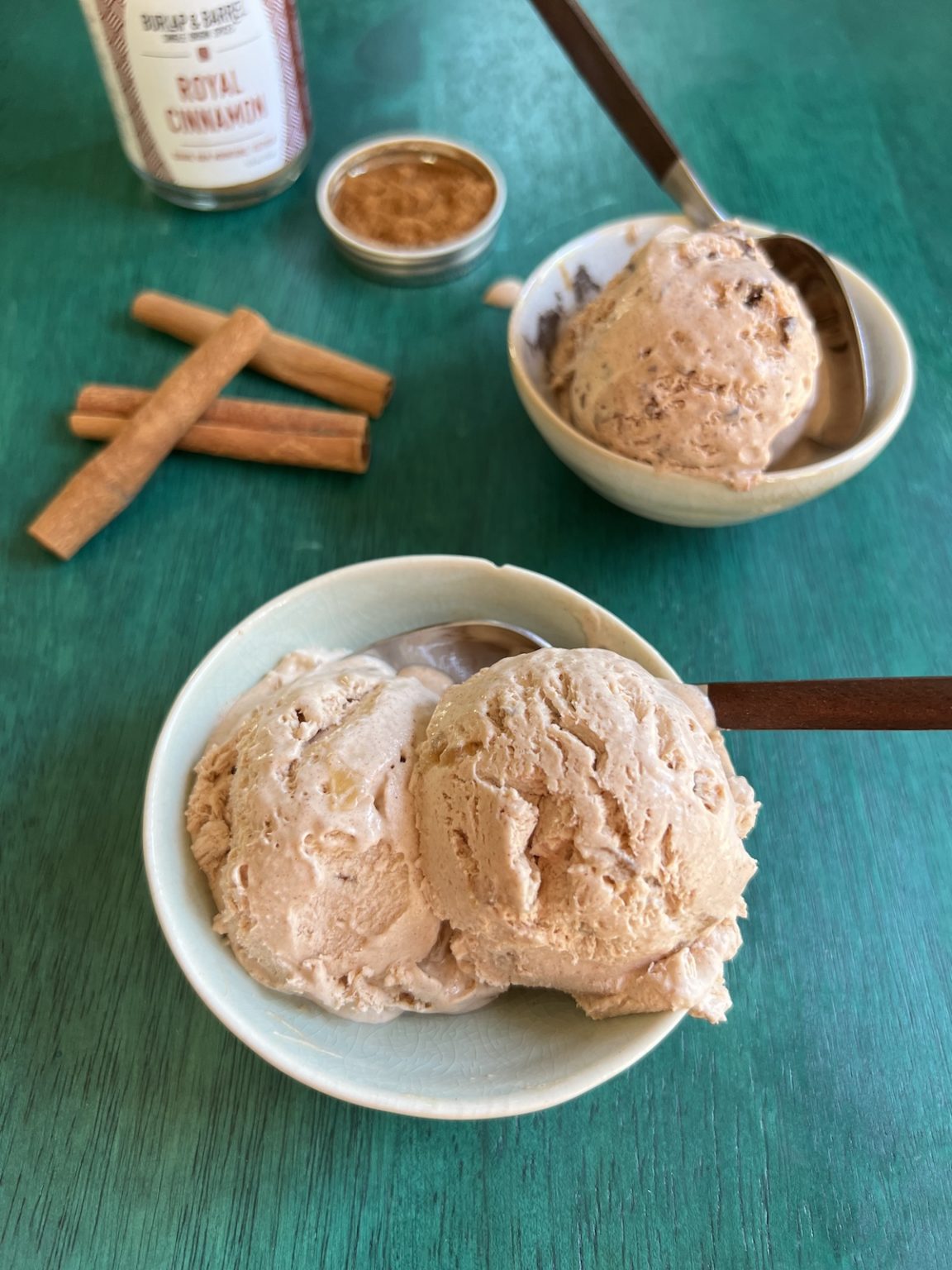 NoChurn CinnamonGinger Ice Cream Viet World Kitchen