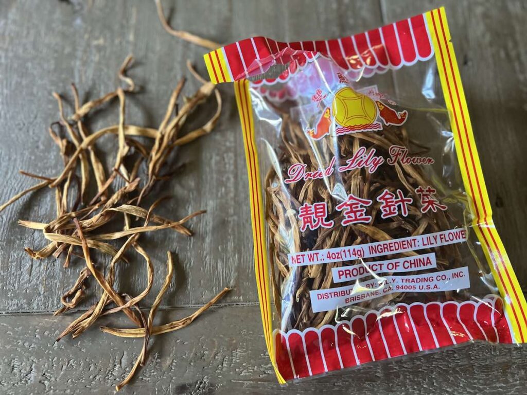 dried lily buds