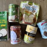 coconut milk array