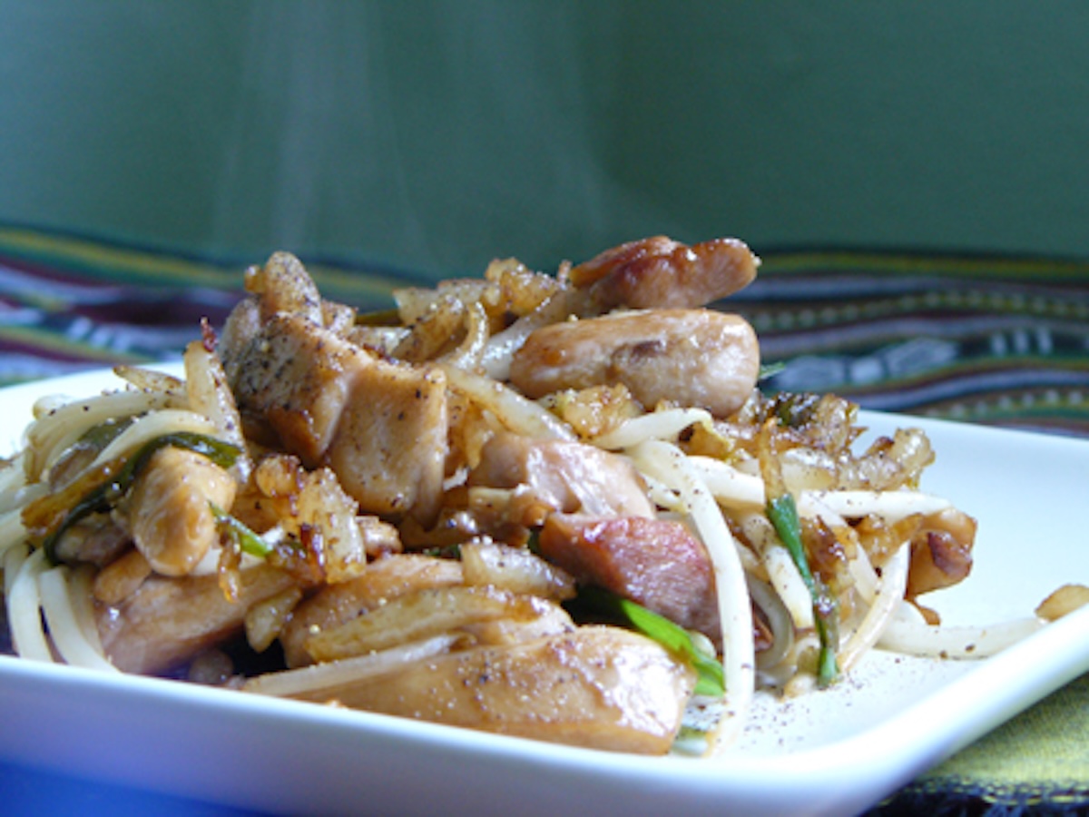 silver pin noodles
