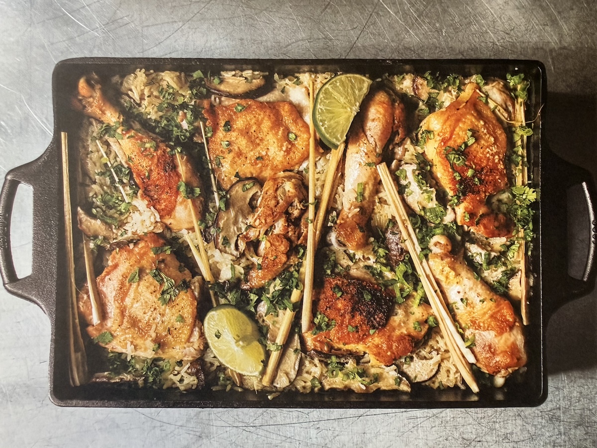 Chinese American Roast Chicken and Rice Casserole