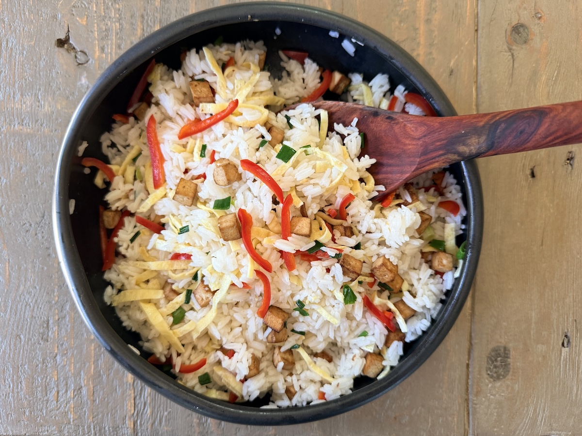 Mixed Rice (Cơm Trộn) is easy breezy and healthier than fried rice