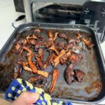 Shoyu roasted mushroom roasted in Combi Oven