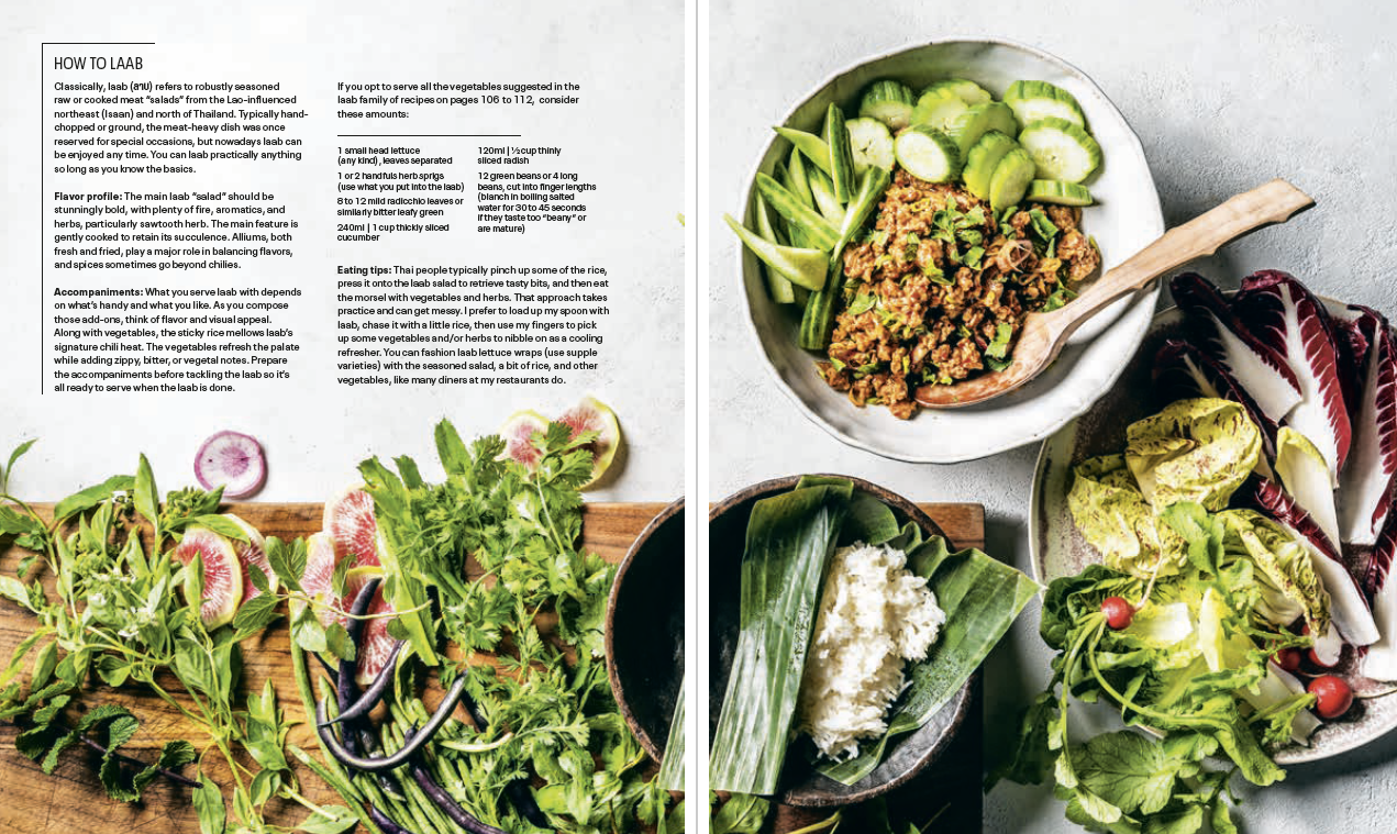 cooking thai how to laab
