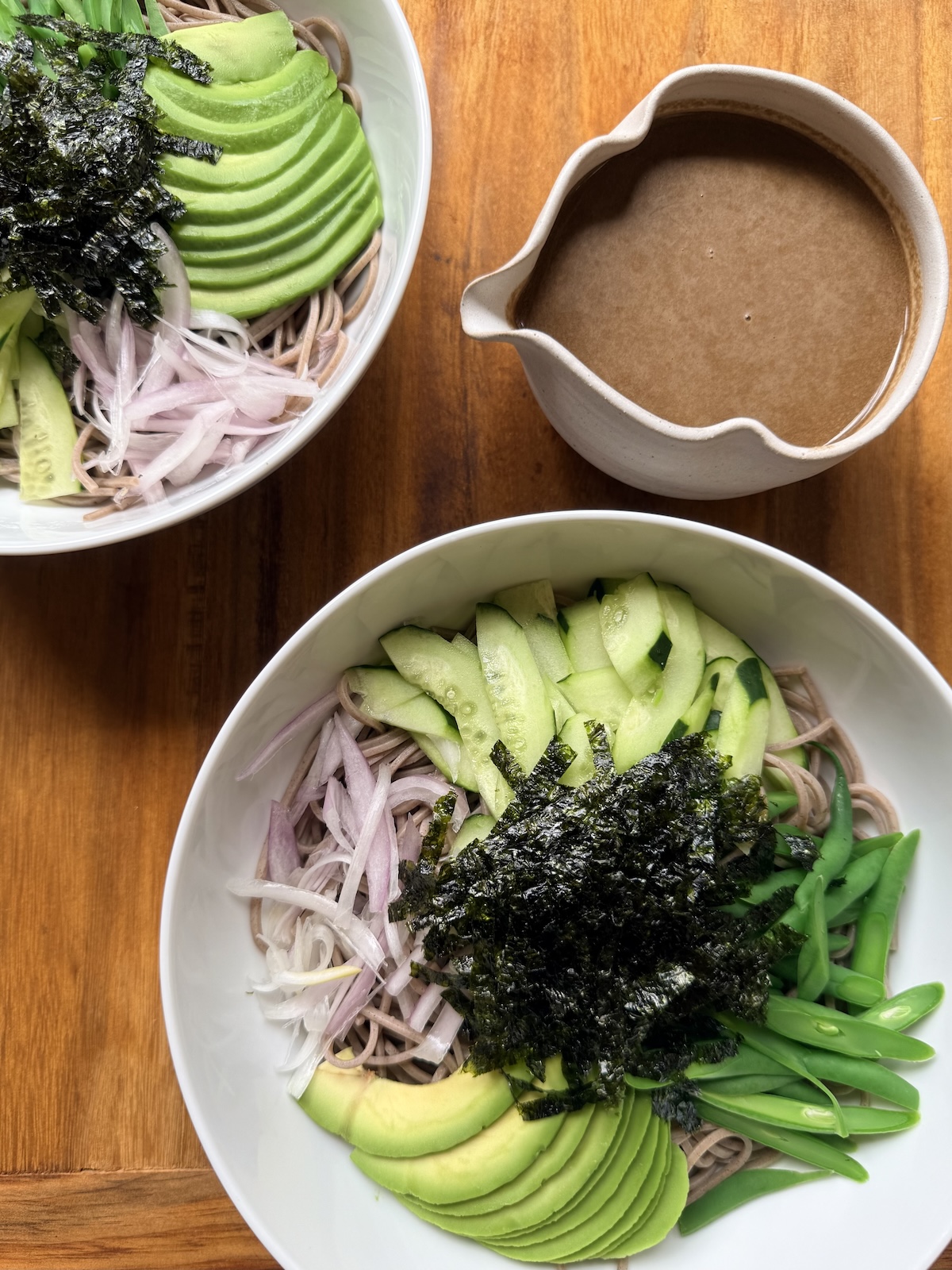 cold sesame soba recipe (Goma Dare Soba)