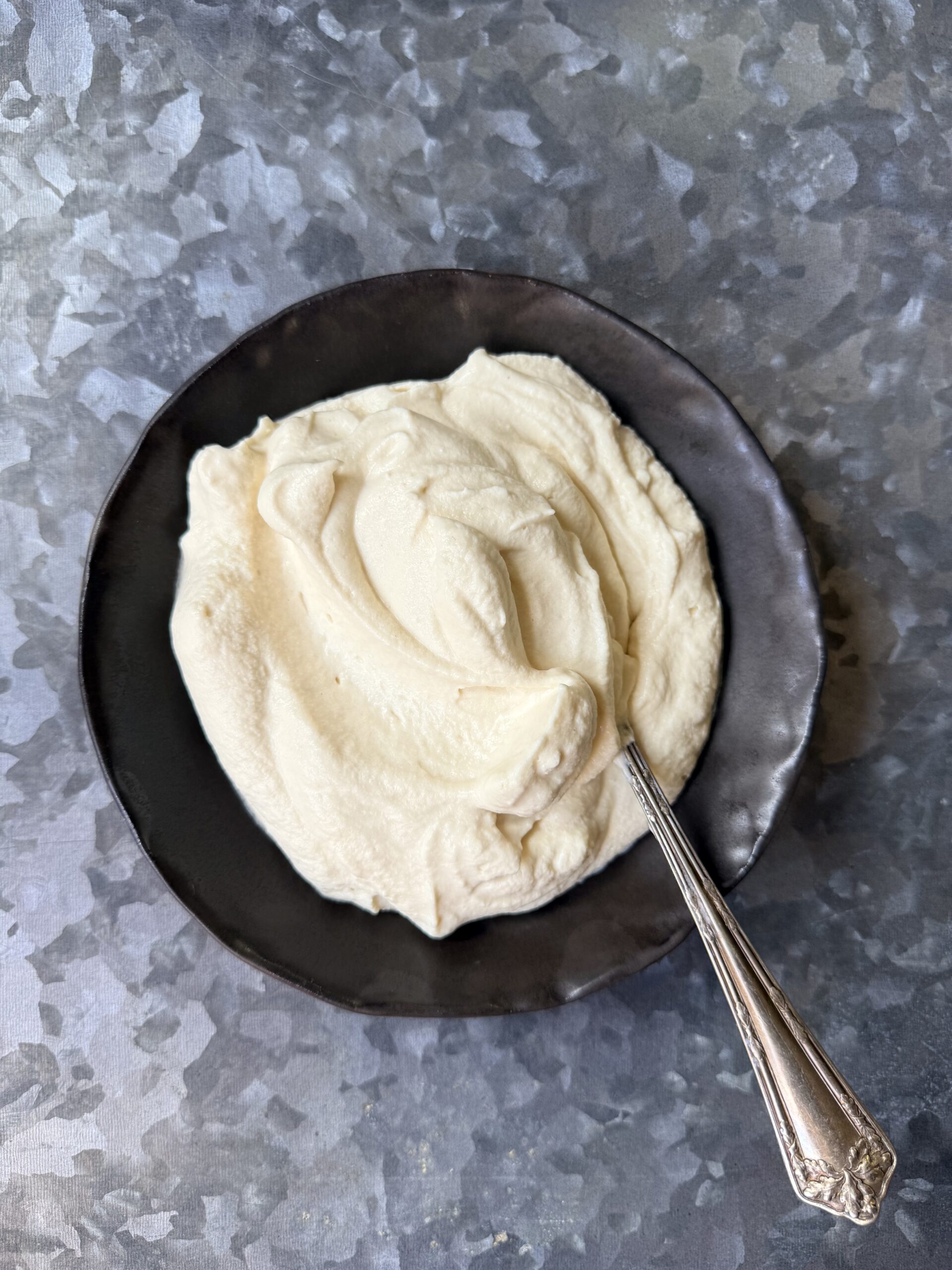 vegan whipped cream topping