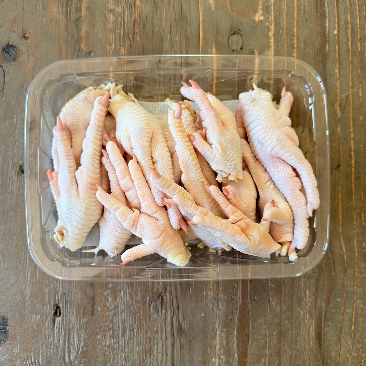 chicken feet