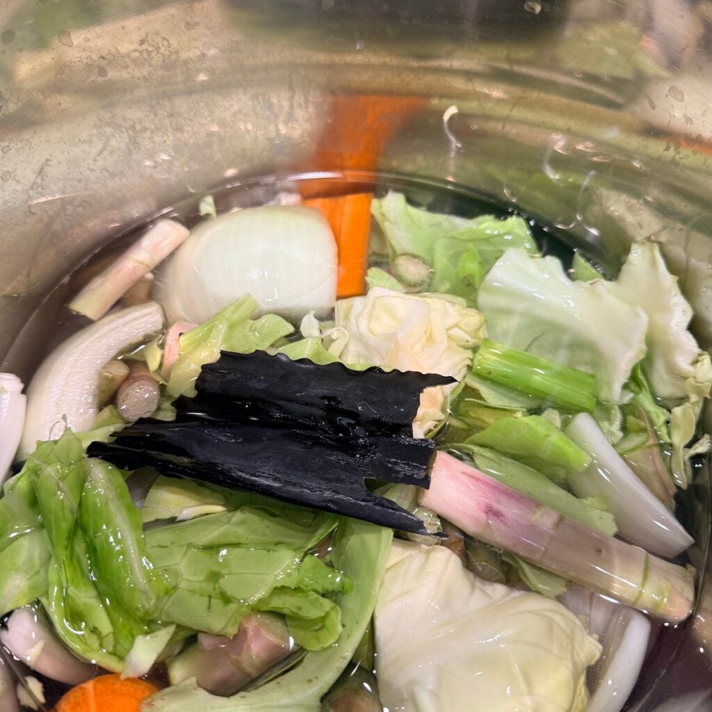 chicken stock kombu
