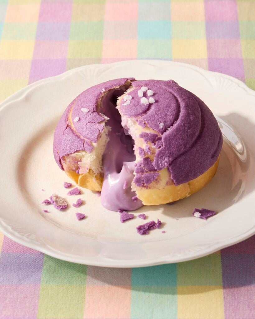 Bake Sum ube concha by Aya Brackett